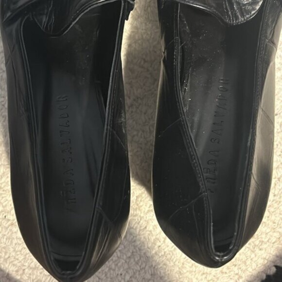 Freda Salvador Florence Platform Loafer Black Women's Size 10.5 - Picture 5 of 10